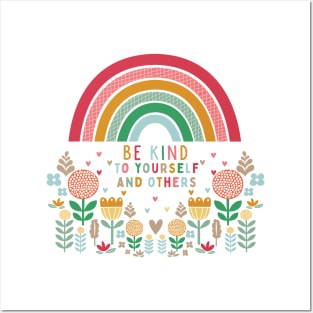 Be Kind to yourself Posters and Art